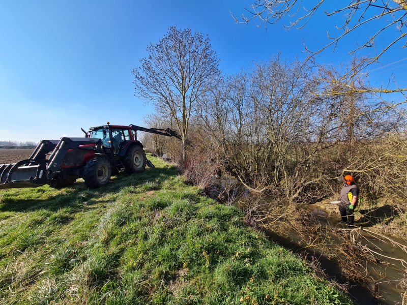 Entretien régulier d'un cours d'eau
